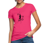 Yoga Frauen Bio-T-Shirt - Neon Pink