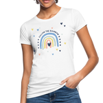 Follow The Rainbow Frauen Bio-T-Shirt - Weiß