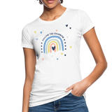 Follow The Rainbow Frauen Bio-T-Shirt - Weiß