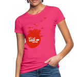 Sail Away Frauen Bio-T-Shirt - Neon Pink