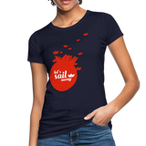 Sail Away Frauen Bio-T-Shirt - Navy