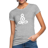 Yoga Frauen Bio-T-Shirt - Grau meliert