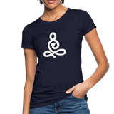 Yoga Frauen Bio-T-Shirt - Navy