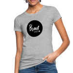 Braut Girls Frauen Bio-T-Shirt - Grau meliert