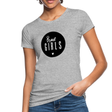 Braut Girls Frauen Bio-T-Shirt - Grau meliert