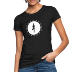Yoga Frauen Bio-T-Shirt - Schwarz