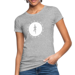 Yoga Frauen Bio-T-Shirt - Grau meliert