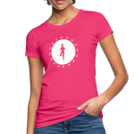 Yoga Frauen Bio-T-Shirt - Neon Pink