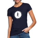 Yoga Frauen Bio-T-Shirt - Navy