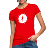 Yoga Frauen Bio-T-Shirt - Rot