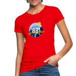 1981 Frauen Bio-T-Shirt - Rot