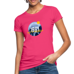 1961 Frauen Bio-T-Shirt - Neon Pink