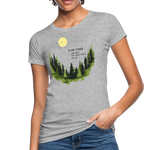 Slow Down Frauen Bio-T-Shirt - Grau meliert