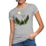 Slow Down Frauen Bio-T-Shirt - Grau meliert