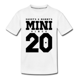 Mini Kinder Premium Bio T-Shirt - Weiß