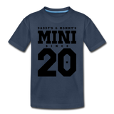 Mini Kinder Premium Bio T-Shirt - Navy