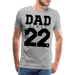 Dad Männer Premium T-Shirt - Grau meliert