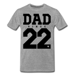 Dad Männer Premium T-Shirt - Grau meliert