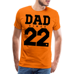 Dad Männer Premium T-Shirt - Orange