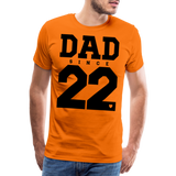 Dad Männer Premium T-Shirt - Orange