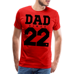 Dad Männer Premium T-Shirt - Rot