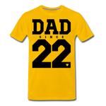 Dad Männer Premium T-Shirt - Sonnengelb