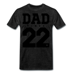 Dad Männer Premium T-Shirt - Anthrazit