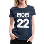 Mom Frauen Premium T-Shirt - Navy