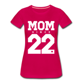 Mom Frauen Premium T-Shirt - dunkles Pink