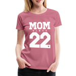 Mom Frauen Premium T-Shirt - Malve