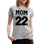 Mom Frauen Premium T-Shirt - Grau meliert