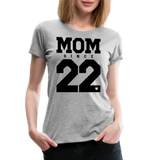 Mom Frauen Premium T-Shirt - Grau meliert