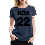 Mom Frauen Premium T-Shirt - Navy