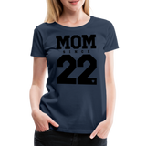 Mom Frauen Premium T-Shirt - Navy