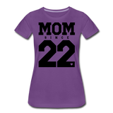 Mom Frauen Premium T-Shirt - Lila