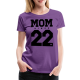 Mom Frauen Premium T-Shirt - Lila