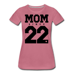 Mom Frauen Premium T-Shirt - Malve