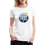 1962 Frauen Premium T-Shirt - Weiß