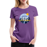 1962 Frauen Premium T-Shirt - Lila