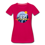 1962 Frauen Premium T-Shirt - dunkles Pink