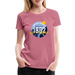 1962 Frauen Premium T-Shirt - Malve
