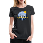 1982 Frauen Premium T-Shirt - Schwarz