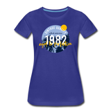1982 Frauen Premium T-Shirt - Königsblau