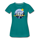 1982 Frauen Premium T-Shirt - Divablau