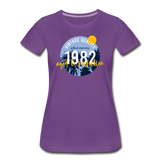 1982 Frauen Premium T-Shirt - Lila