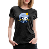 1982 Frauen Premium T-Shirt - Anthrazit