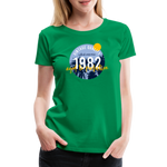 1982 Frauen Premium T-Shirt - Kelly Green