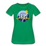 1982 Frauen Premium T-Shirt - Kelly Green