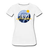 1992 Frauen Premium T-Shirt - Weiß