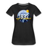 1992 Frauen Premium T-Shirt - Schwarz